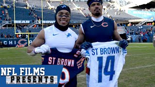 The Rise of the St Brown Brothers in the NFL  NFL Films Presents [upl. by Krongold]