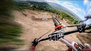 Charging the Wildest Tasmanian Downhill Track  Red Bull Hardline [upl. by Nnylaehs987]