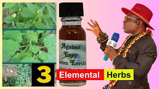 Three Elemental Herbs  Powerful Protection and Cleansing Oil  Nana Ayebiafo Jnana [upl. by Herm]