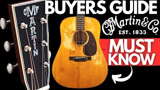 Martin Guitar BUYERS GUIDE Every Model Explained [upl. by Isabelita]