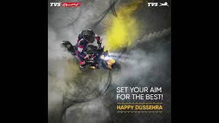 The TVS Apache family wishes you a happyDussehra [upl. by Nylarahs]