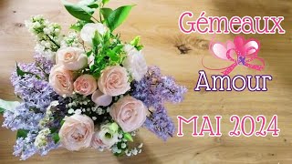 ❤️♊️GÉMEAUX mai 2024Vous recevez des signes en AMOUR à vous de voir ♊️❤️ [upl. by Paradies483]