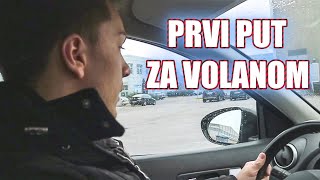 PRVI PUT VOZIM AUTO [upl. by Lyrad311]