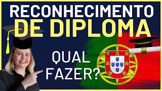 EQUIVALÊNCIA DE DIPLOMA EM PORTUGAL RECONHECIMENTO PARA PROFESSOR DAR AULAS [upl. by Enirehtak]