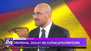 Usatîi clasat al treilea la prezidențialele din Moldova recunoaște imixtiunile Rusiei în alegeri [upl. by Aylmar599]