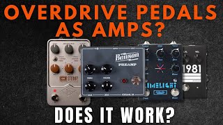 Can an Overdrive Pedal work as your amp Featuring the UA Ox Stomp [upl. by Warrin544]