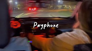 payphone slowed reverb  lyrics [upl. by Ornie]