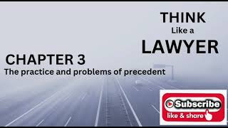 Chapter 3 The practice and problems of precedent [upl. by Noelopan]