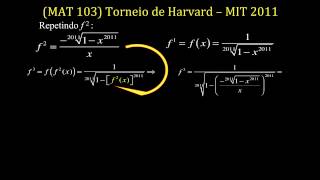 P01BMatemática Olímpica  Torneio de HarvardMIT2011Solução 2 [upl. by Elwaine]