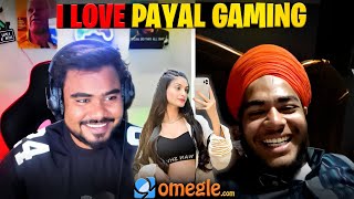 Payal ka deewana on omegle 😂 [upl. by Nnylrahc]