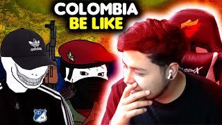 DEPARTAMENTOS DE COLOMBIA BE LIKE 😂 🇨🇴 [upl. by Eekaz]