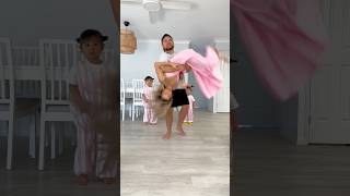 Our upside down challenge🐒 shorts tiktok toddlerlife momlife outfit fashion [upl. by Aratihc]