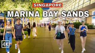 Singapores Iconic Shopping Destination Ultimate Luxury Shopping at Marina Bay Sands Singapore [upl. by Silsbye44]