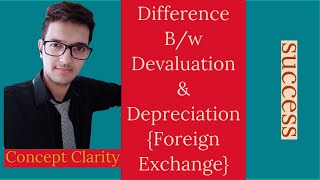 Difference between  Devaluation and Depreciation [upl. by Janus]