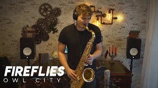 Owl City  Fireflies Saxophone Cover [upl. by Lucrece]