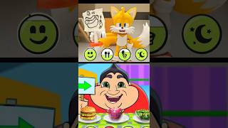 Talking tom Tails game💀💀 funny tails animation memes [upl. by Cormick969]