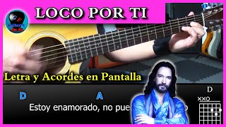 Los Bukis ✅ LOCO POR TI en Guitarra Acústica ✅  TUTORIAL DEMO de GUITARRA T7 [upl. by Vaules537]