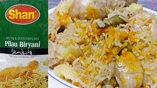 Shan Pulao Biryani Recipe  Mazedar aur chatpati si Pulao Biryani by Dua ka Kitchen [upl. by Clarhe]