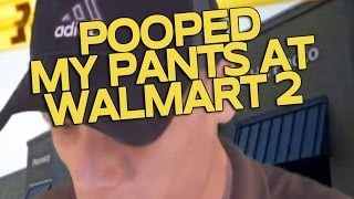 POOPED MY PANTS AT WALMART PRANK CALL 2 [upl. by Rillings]