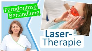 Laser Therapie wirksame ParodontoseBehandlung  AntibiotikaAlternative  Zahnarzt Großostheim [upl. by Nuy]