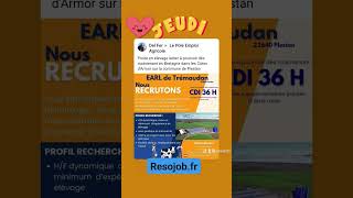 Je cherche et trouve mon futur emploi sur Resojobfr resojob emploi saisonnier job [upl. by Narba759]