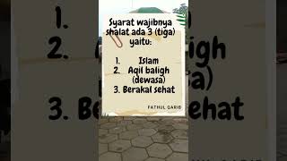 Syarat wajib shalat fiqih fathulqarib [upl. by Ahsiei]