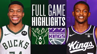 BUCKS at KINGS  FULL GAME HIGHLIGHTS  March 12 2024 [upl. by Lessard752]