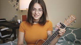 sunflower  rex orange county  ariel ukulele cover [upl. by Strephonn]