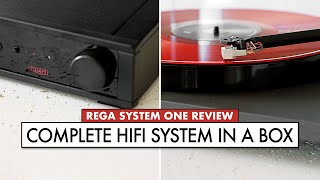 All In One TURNTABLE SYSTEM Bargain or Bust REGA SYSTEM ONE REVIEW [upl. by Sabah]