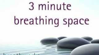 3 min breathing space Mindfulness Meditation Practice MBCT Breathing Space [upl. by Kahle985]