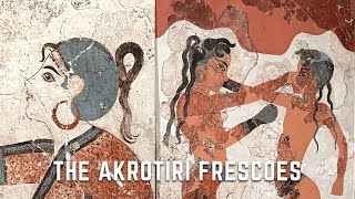 The Akrotiri Frescoes Where Are They Now [upl. by Orford]