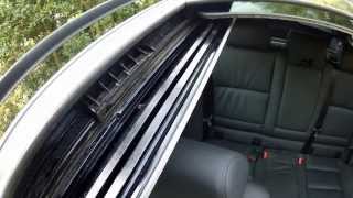 BMW Sunroof Moonroof Panoramic sunroof problems TILT FIX PART II [upl. by Zsolway]