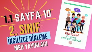 11 SAYFA 10 İNGİLİZCE 2 SINIF DİNLEME  MEB YAYINLARI [upl. by Kleon]