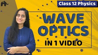 Wave Optics Class 12 Physics  Chapter 10  CBSE JEE NEET  One Shot [upl. by Eldorado]