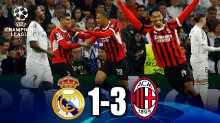 REAL MADRID vs MILAN 13  GOLES y RESUMEN del PARTIDO  CHAMPIONS LEAGUE [upl. by Myer589]