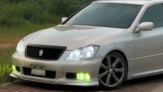 Toyota crown 2007 modal  crown review  swat wheel [upl. by Nahtanod980]