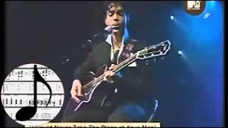 Transcription  Prince · quotPrince The Art of Musicologyquot acoustic set guitar [upl. by Aihseyk]