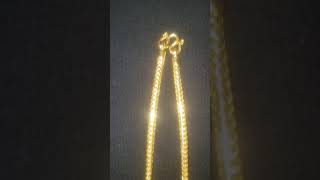 Franco Chain 24k 9999 yellow gold [upl. by Noir470]