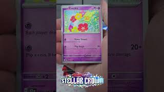 NEW POKEMON SET OPENING A STELLAR CROWN ETB PACK 4 shorts [upl. by Burney]