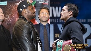 DILLIAN WHYTE VS OLEKSANDR USYK  WHO WINS [upl. by Anaic192]