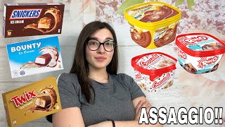 ASSAGGIO I NUOVI GELATI 2024  TIRAMISÙ GOCCIOLE  RINGO  SNICKERS TWIX E BOUNTY 😋 1  GA [upl. by Nalyk821]