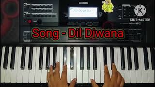 Dil diwana bin sajna ke maane na song  keyboard play  rinkioffcial  trendingsong [upl. by Conover872]