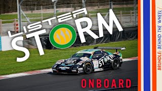 Lister Storm GT1 POV ONBOARD  BRUNDLE behind the wheel [upl. by Raul]