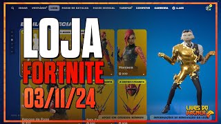 LOJA DE HOJE FORTNITE  03112024 [upl. by Cece]