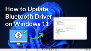 How to Update Bluetooth Driver on Windows 11 [upl. by Aciamaj]