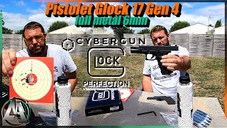 Pistolet Glock G17 Gen 4 full métal cal6mm airsoft  Un bijou [upl. by Grosz]