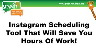 Instagram Scheduling Tool called Onlypult [upl. by Atiuqcir]