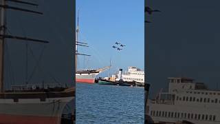 Blue Angels Whiz Over San Francisco [upl. by Nref161]