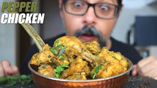 Andhra Style Black Pepper Chicken [upl. by Armin]