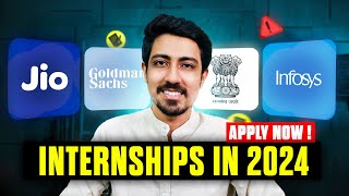 Dont miss these Internships for College Students 🎓🤯 Best Internships to do in 2024 [upl. by Atrahc510]